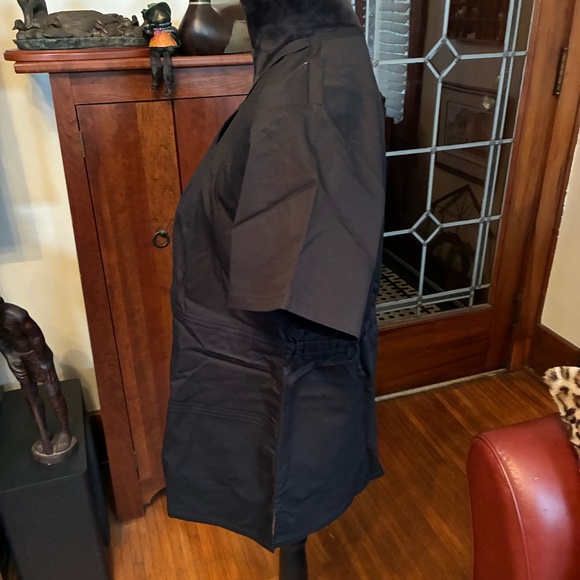 "Cherokee Luxe" scub top, M, black - Picture 2 of 12